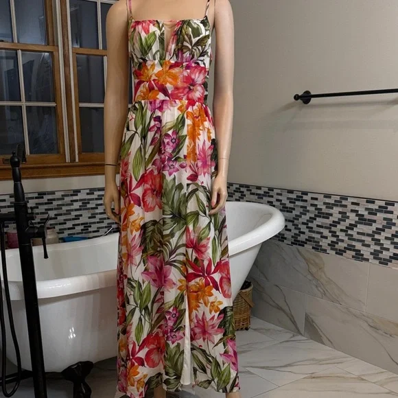 Lavender Brown Julissa Floral Maxi Dress - aseduan.cl Lavender Brown Julissa Floral Maxi Dress - aseduan.cl